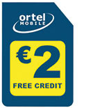 Free € 2 simcard